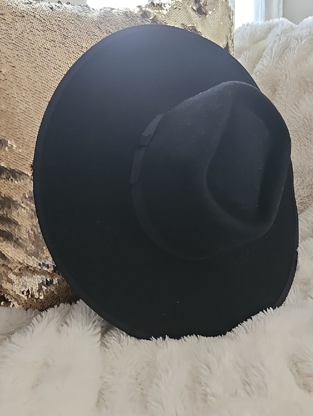Resistol Western Black Felt Hat - Classic Cowboy Style
